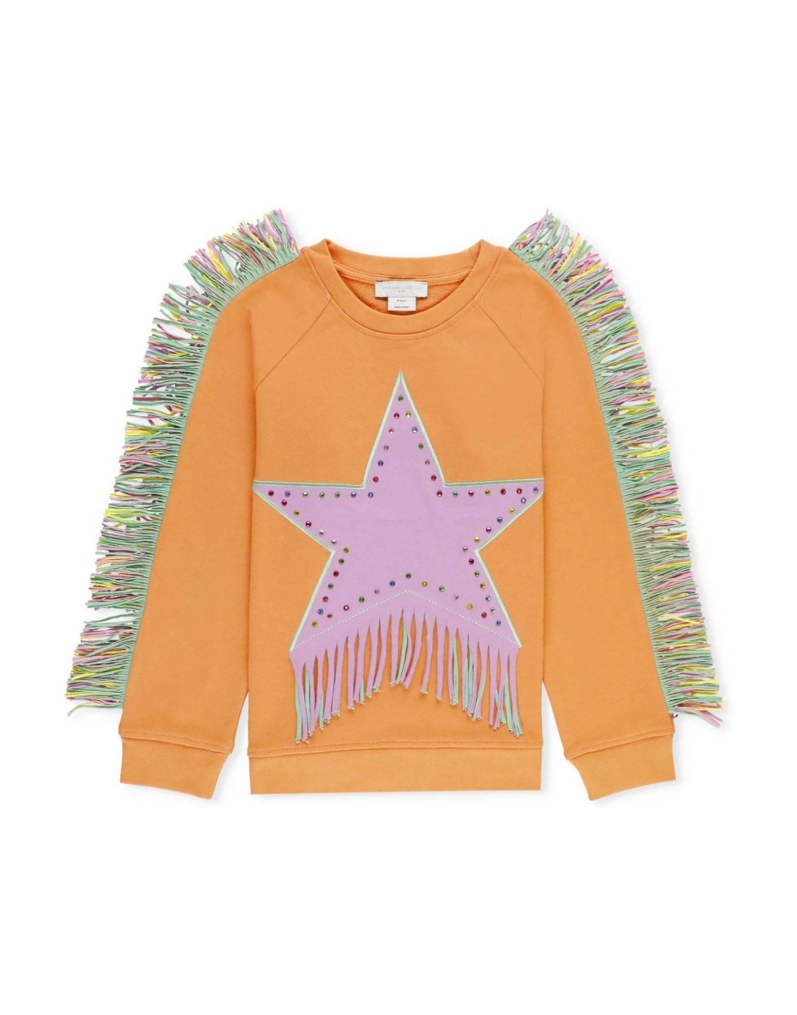 STELLA McCARTNEY KIDS Sweatshirt Kinder Orange von STELLA McCARTNEY KIDS