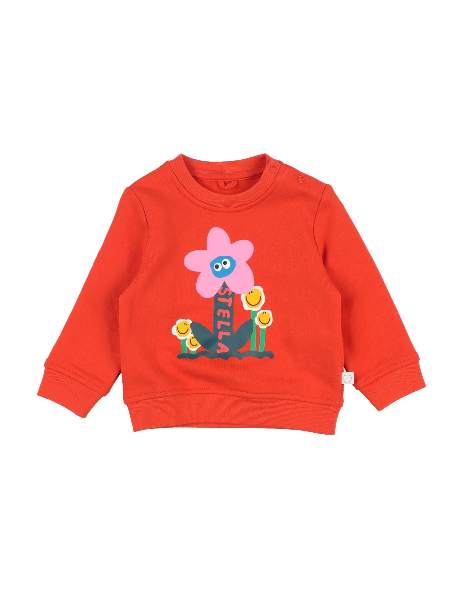 STELLA McCARTNEY KIDS Sweatshirt Kinder Orange von STELLA McCARTNEY KIDS