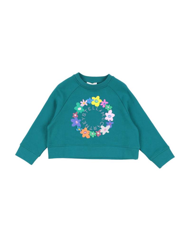 STELLA McCARTNEY KIDS Sweatshirt Kinder Aquamarin von STELLA McCARTNEY KIDS