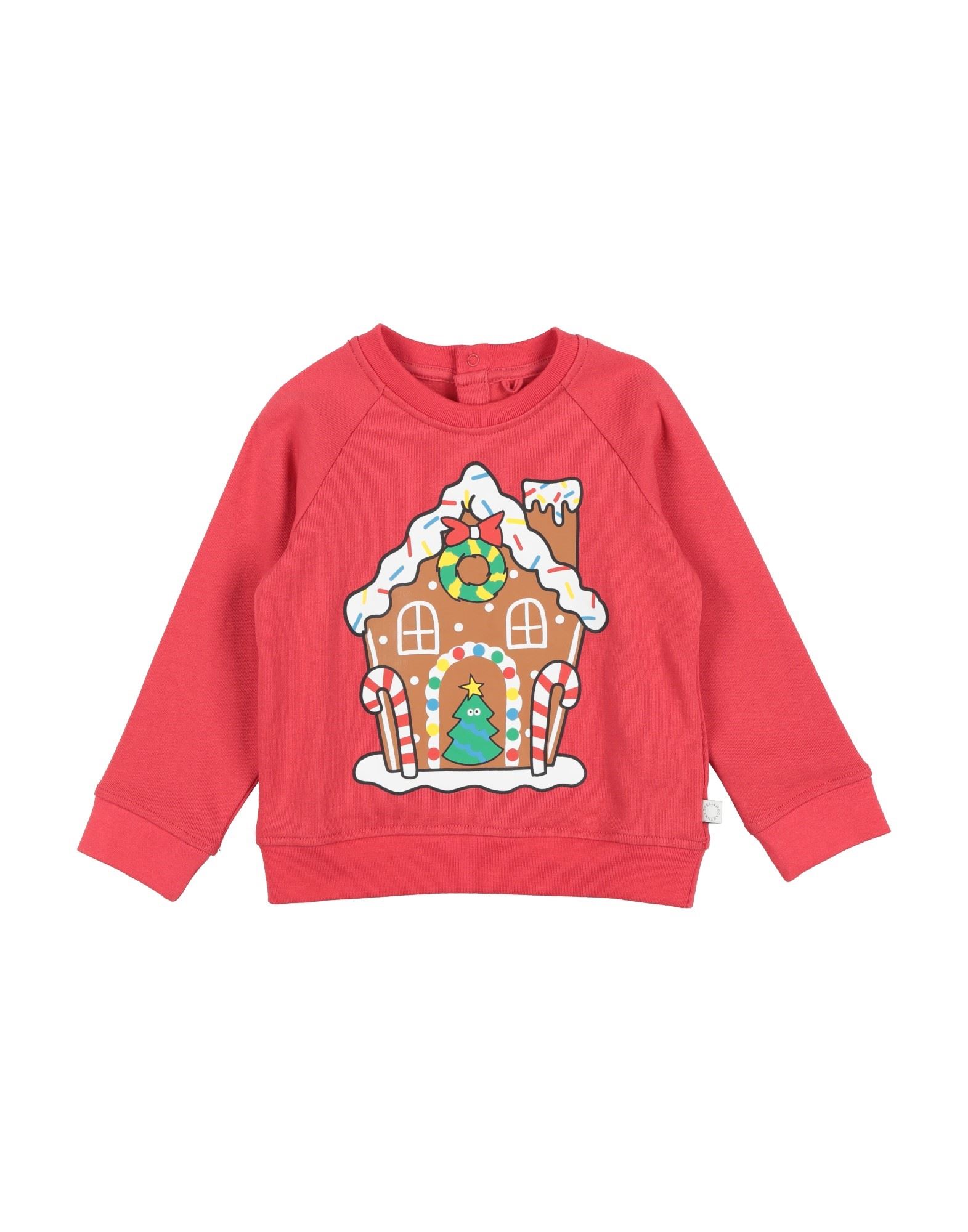 STELLA McCARTNEY KIDS Sweatshirt Kinder Rot von STELLA McCARTNEY KIDS