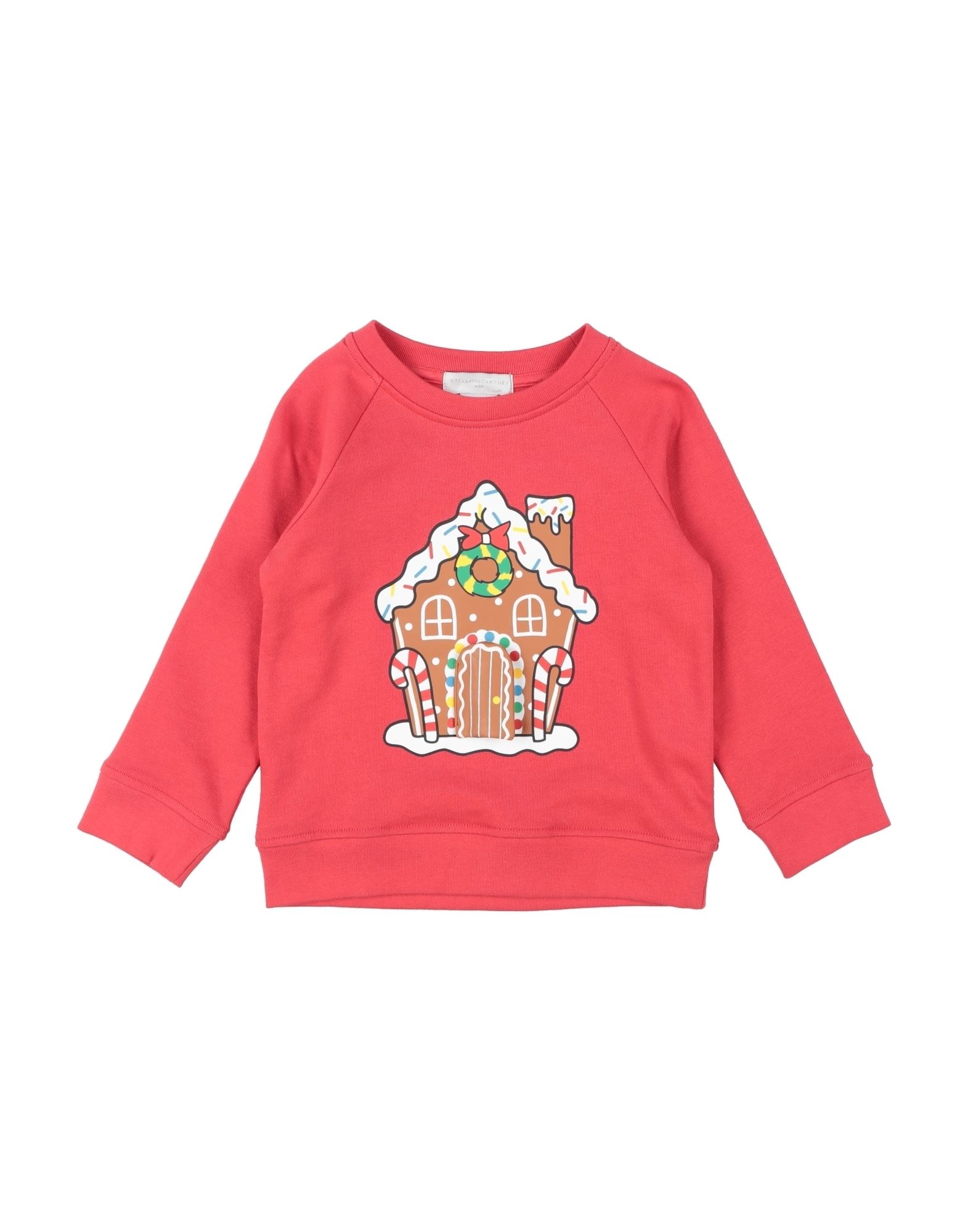 STELLA McCARTNEY KIDS Sweatshirt Kinder Rot von STELLA McCARTNEY KIDS