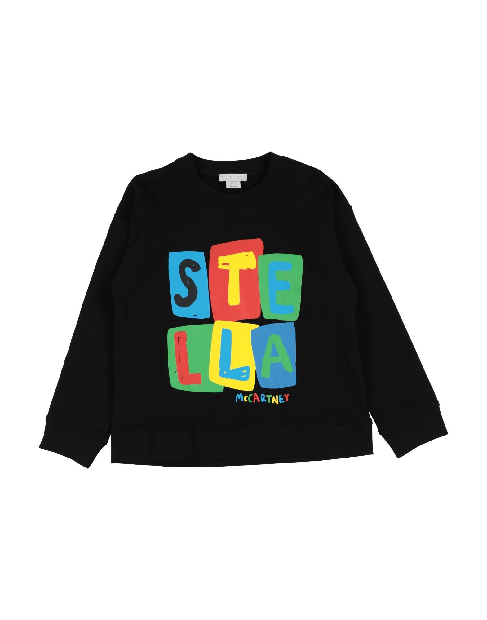 STELLA McCARTNEY KIDS Sweatshirt Kinder Schwarz von STELLA McCARTNEY KIDS