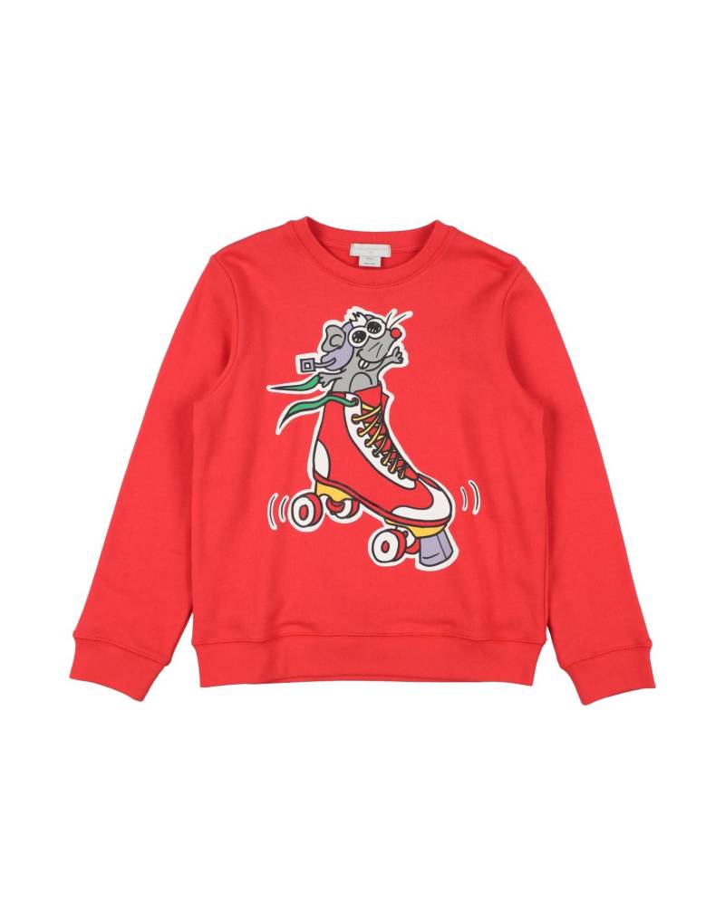 STELLA McCARTNEY KIDS Sweatshirt Kinder Tomatenrot von STELLA McCARTNEY KIDS