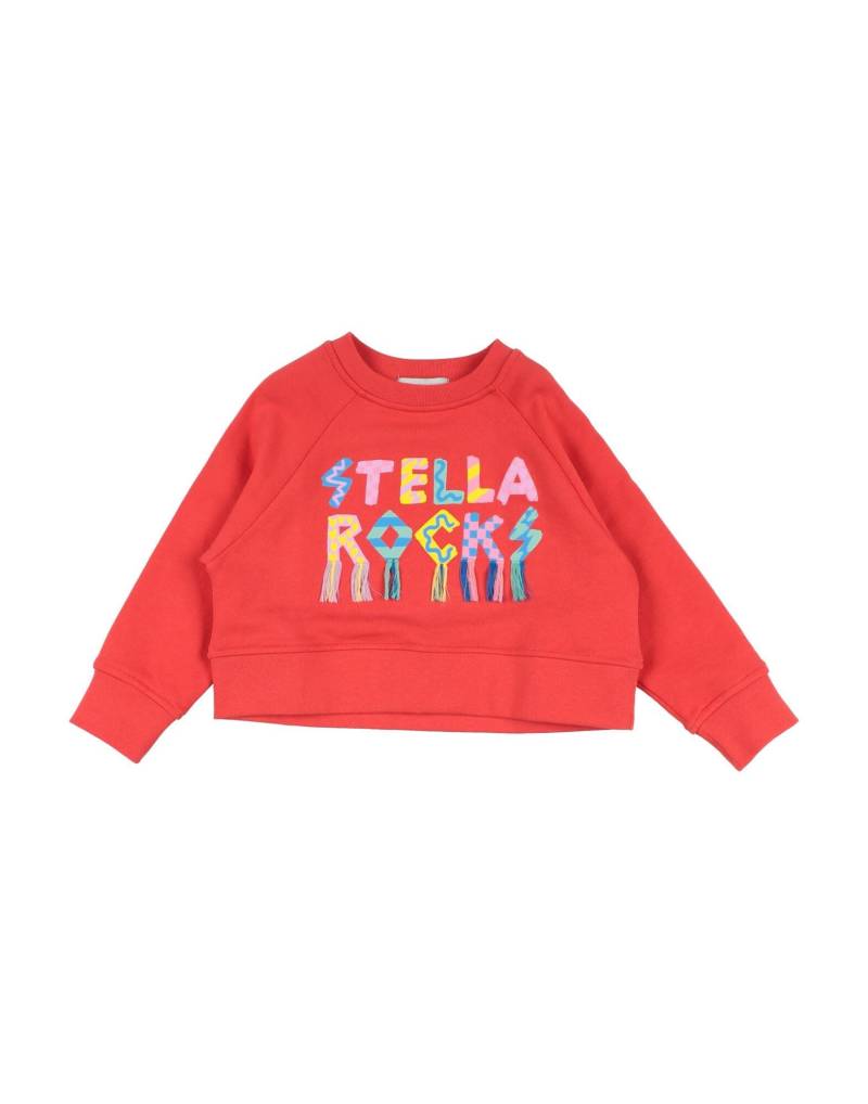 STELLA McCARTNEY KIDS Sweatshirt Kinder Tomatenrot von STELLA McCARTNEY KIDS
