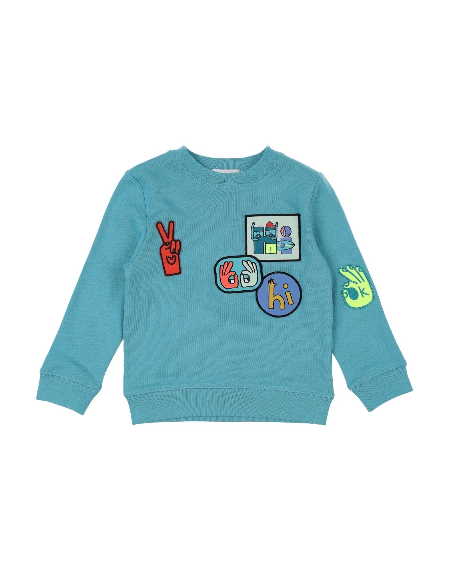 STELLA McCARTNEY KIDS Sweatshirt Kinder Tūrkis von STELLA McCARTNEY KIDS