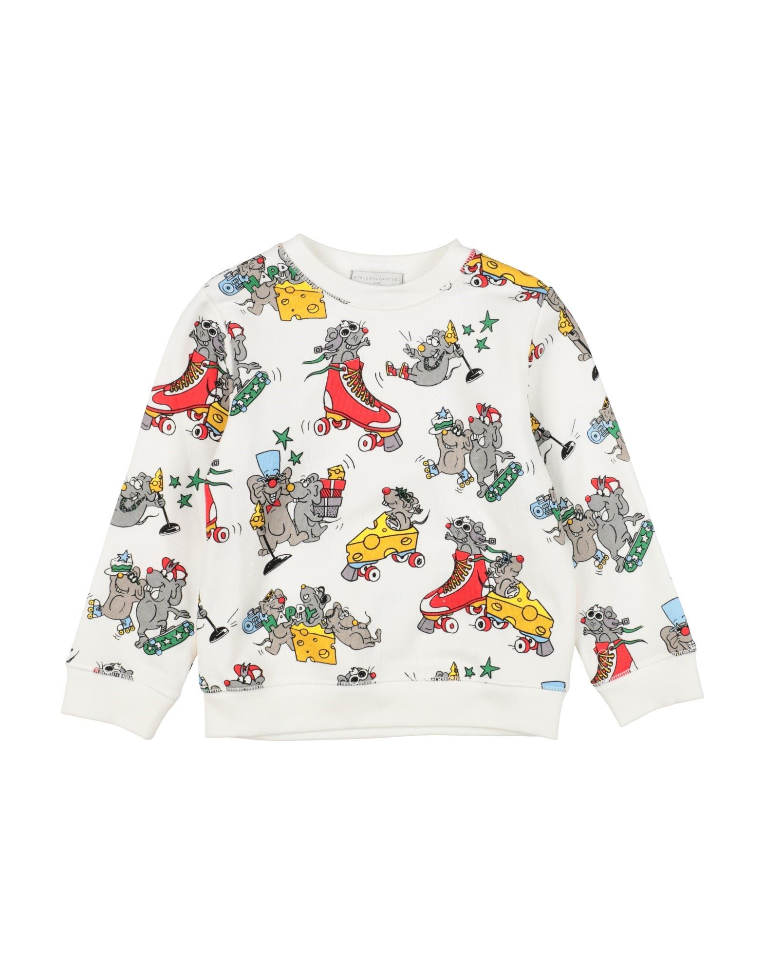 STELLA McCARTNEY KIDS Sweatshirt Kinder Weiß STELLA McCARTNEY KIDS Sweatshirt Kinder Weiß von STELLA McCARTNEY KIDS