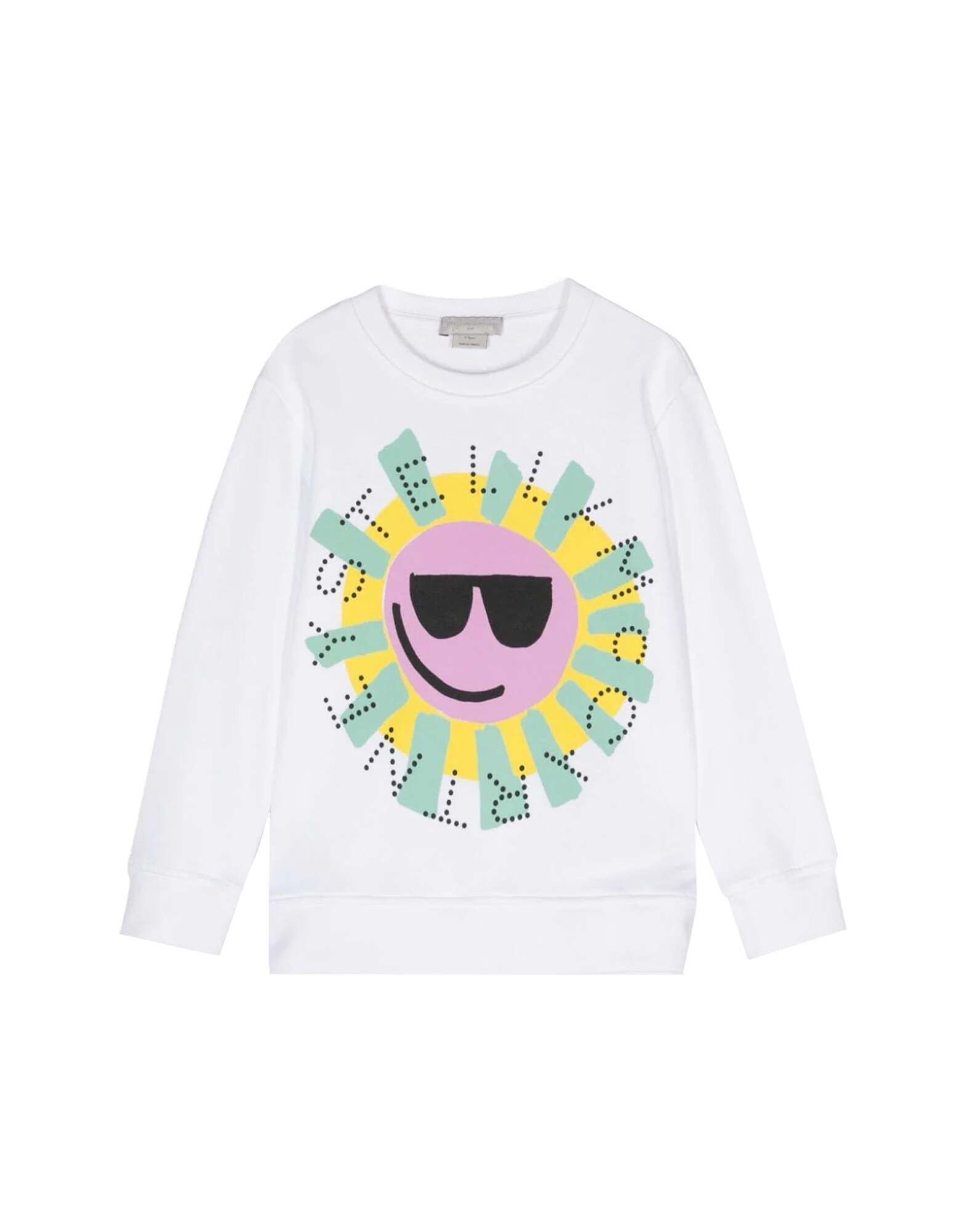 STELLA McCARTNEY KIDS Sweatshirt Kinder Weiß von STELLA McCARTNEY KIDS