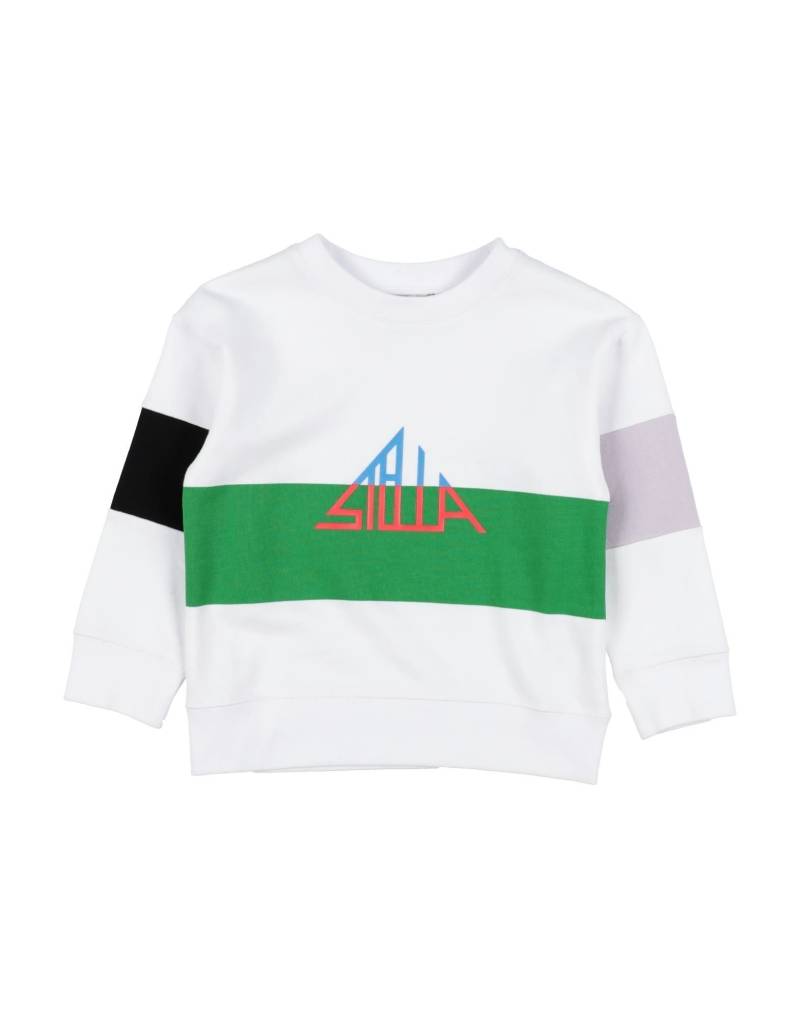 STELLA McCARTNEY KIDS Sweatshirt Kinder Weiß von STELLA McCARTNEY KIDS