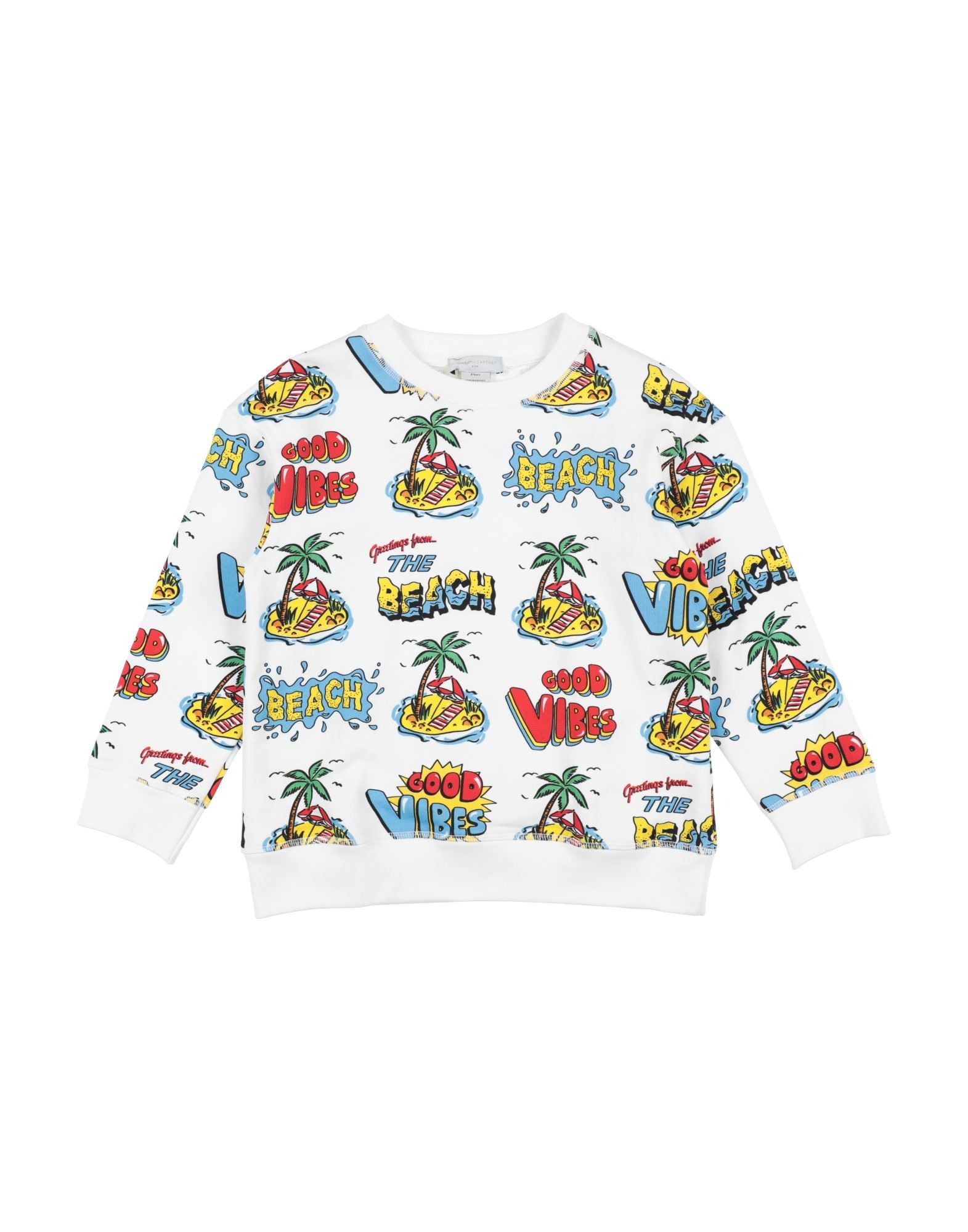 STELLA McCARTNEY KIDS Sweatshirt Kinder Weiß von STELLA McCARTNEY KIDS