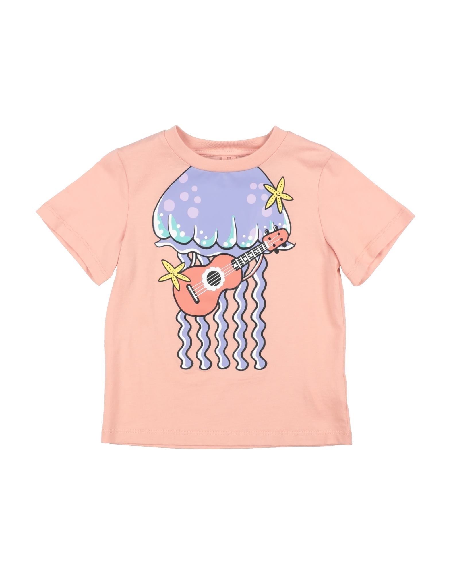 STELLA McCARTNEY KIDS T-shirts Kinder Lachs von STELLA McCARTNEY KIDS