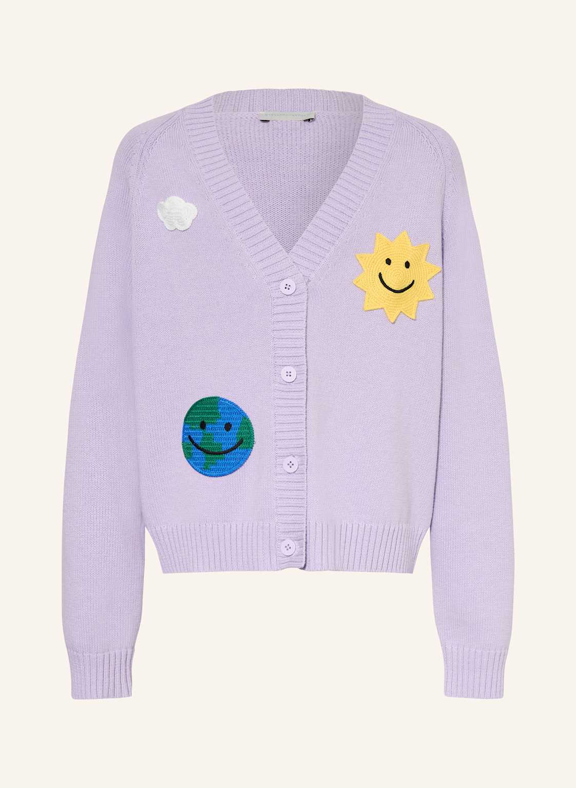 Stella Mccartney Kids Strickjacke lila Stella Mccartney Kids Strickjacke lila von STELLA McCARTNEY KIDS