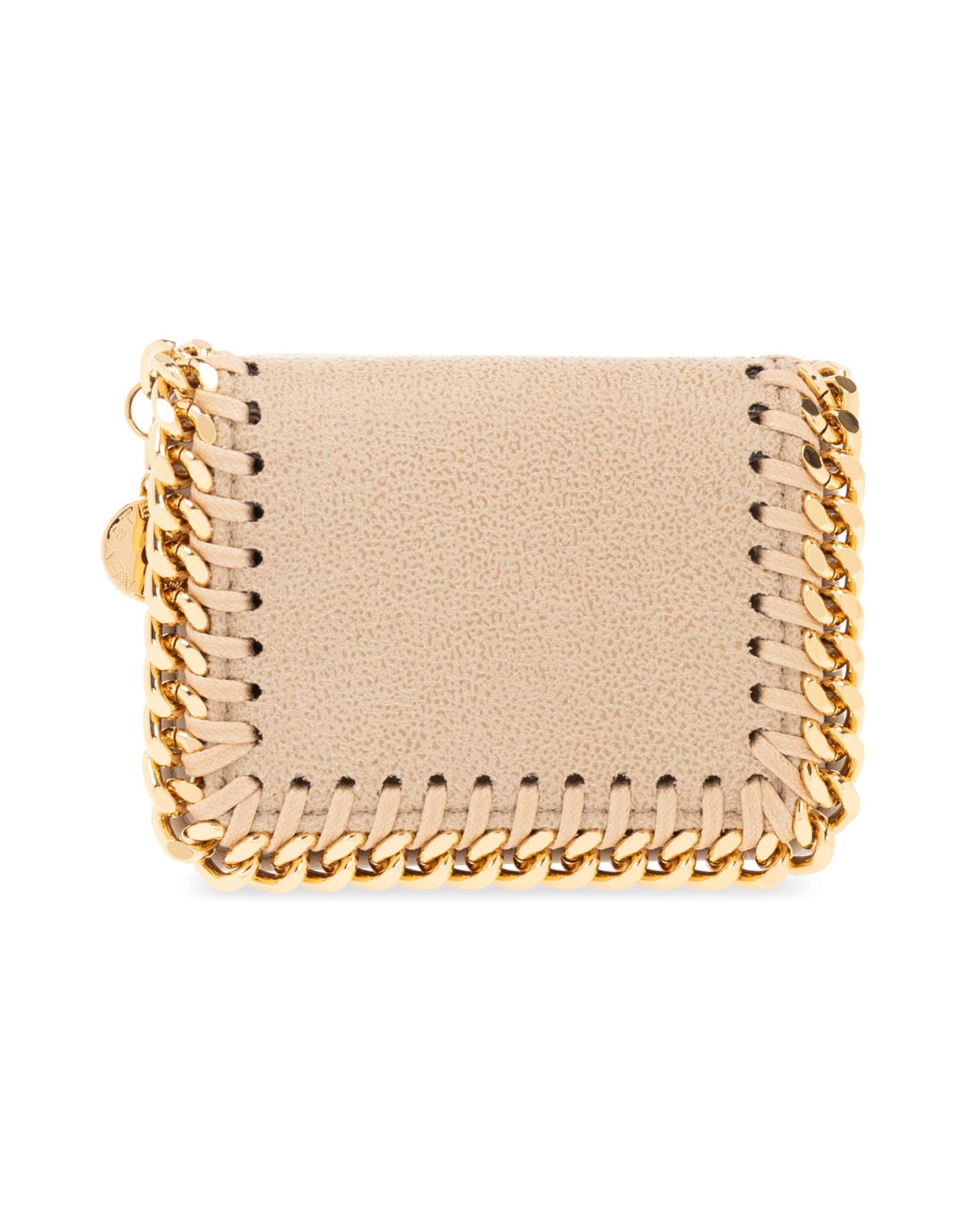 STELLA McCARTNEY Brieftasche Damen Beige von STELLA McCARTNEY