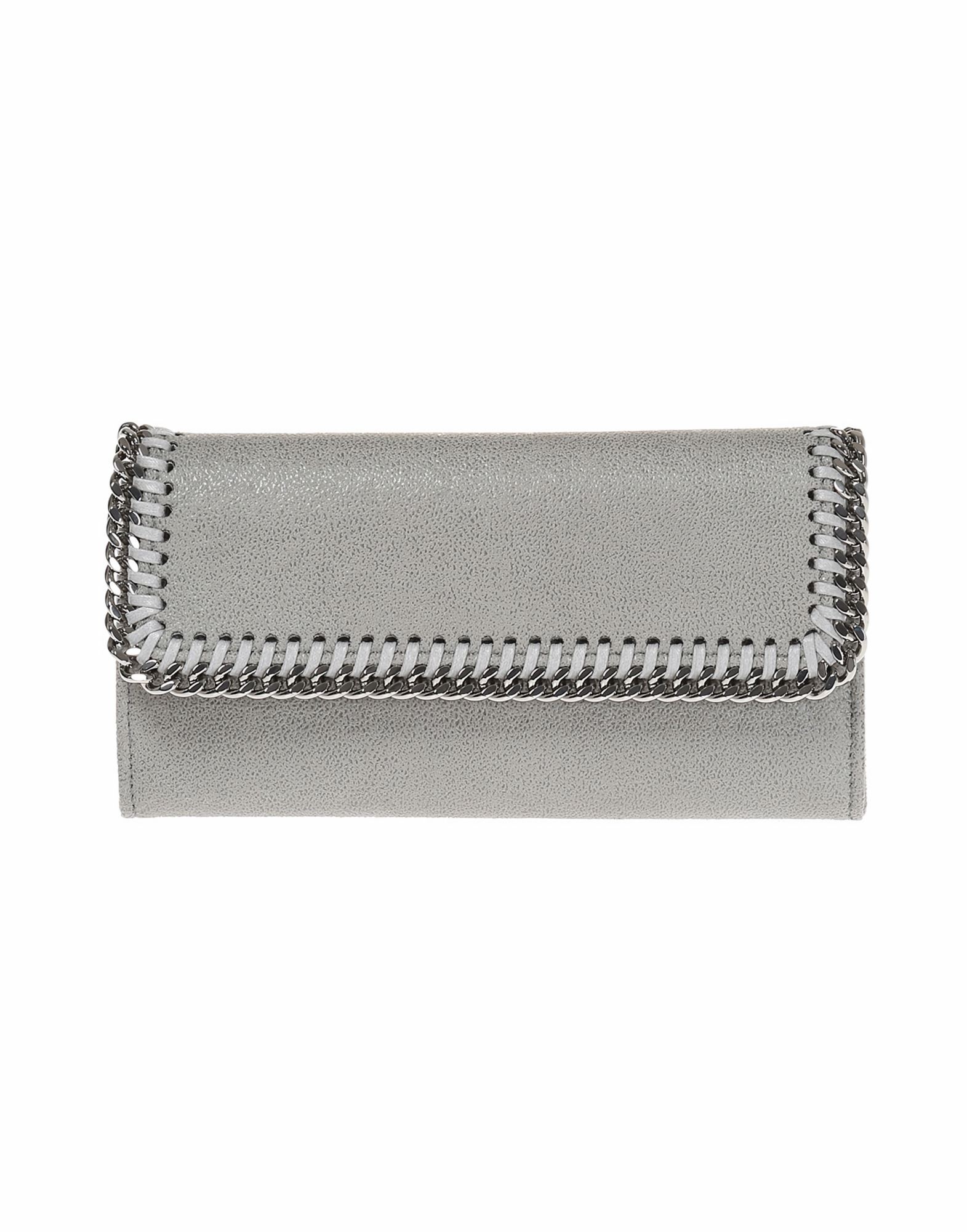 STELLA McCARTNEY Brieftasche Damen Grau von STELLA McCARTNEY