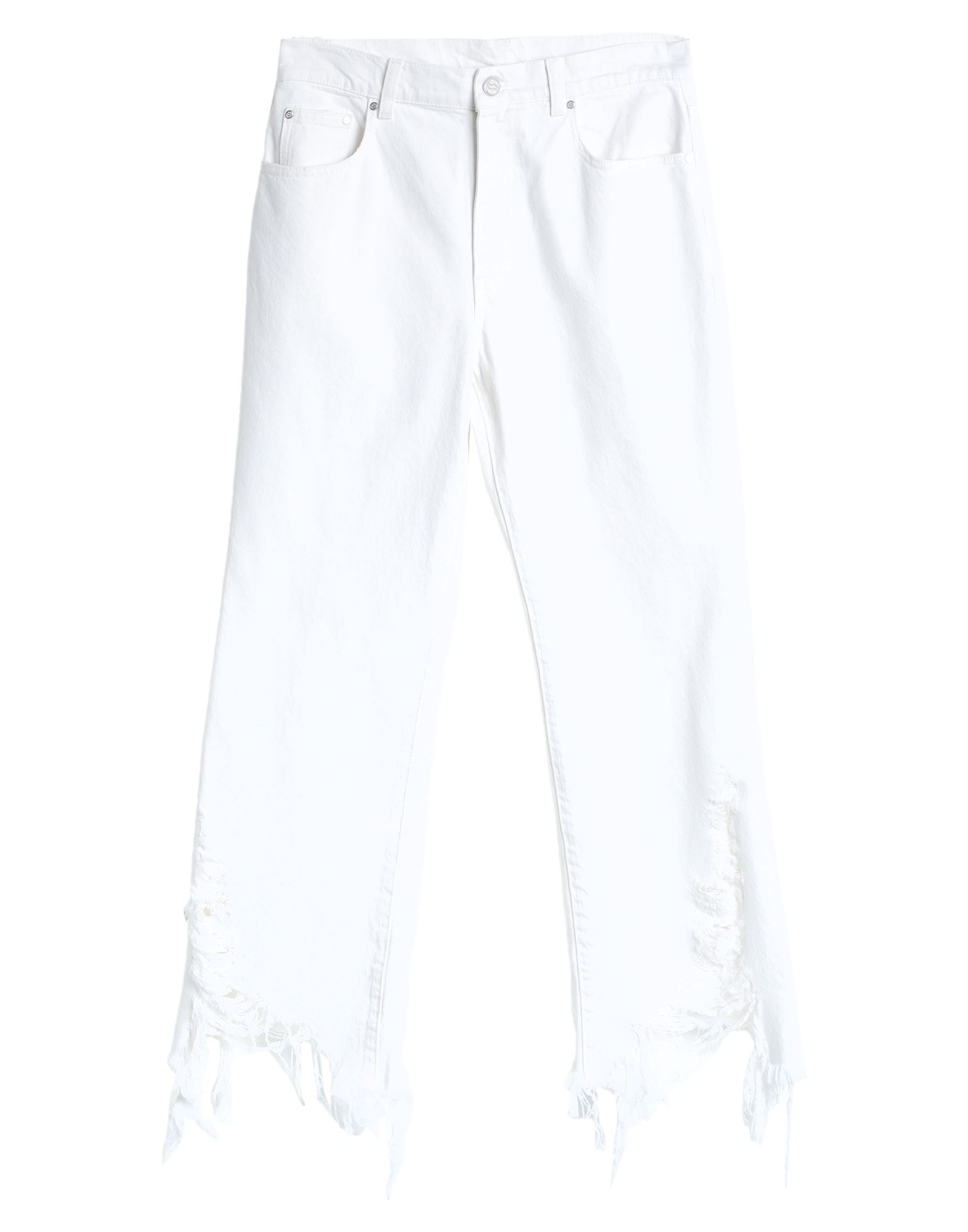 STELLA McCARTNEY Jeanshose Damen Weiß von STELLA McCARTNEY