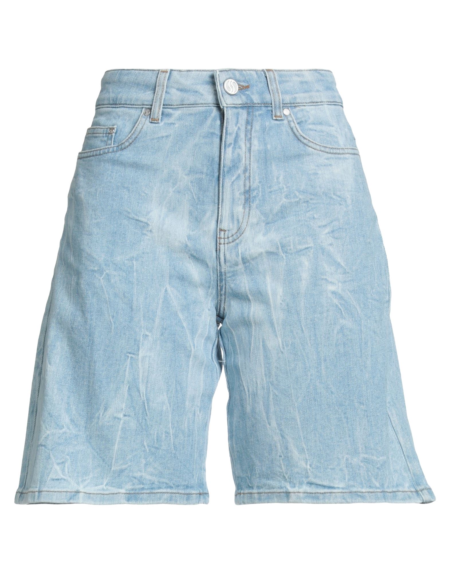 STELLA McCARTNEY Jeansshorts Damen Blau von STELLA McCARTNEY