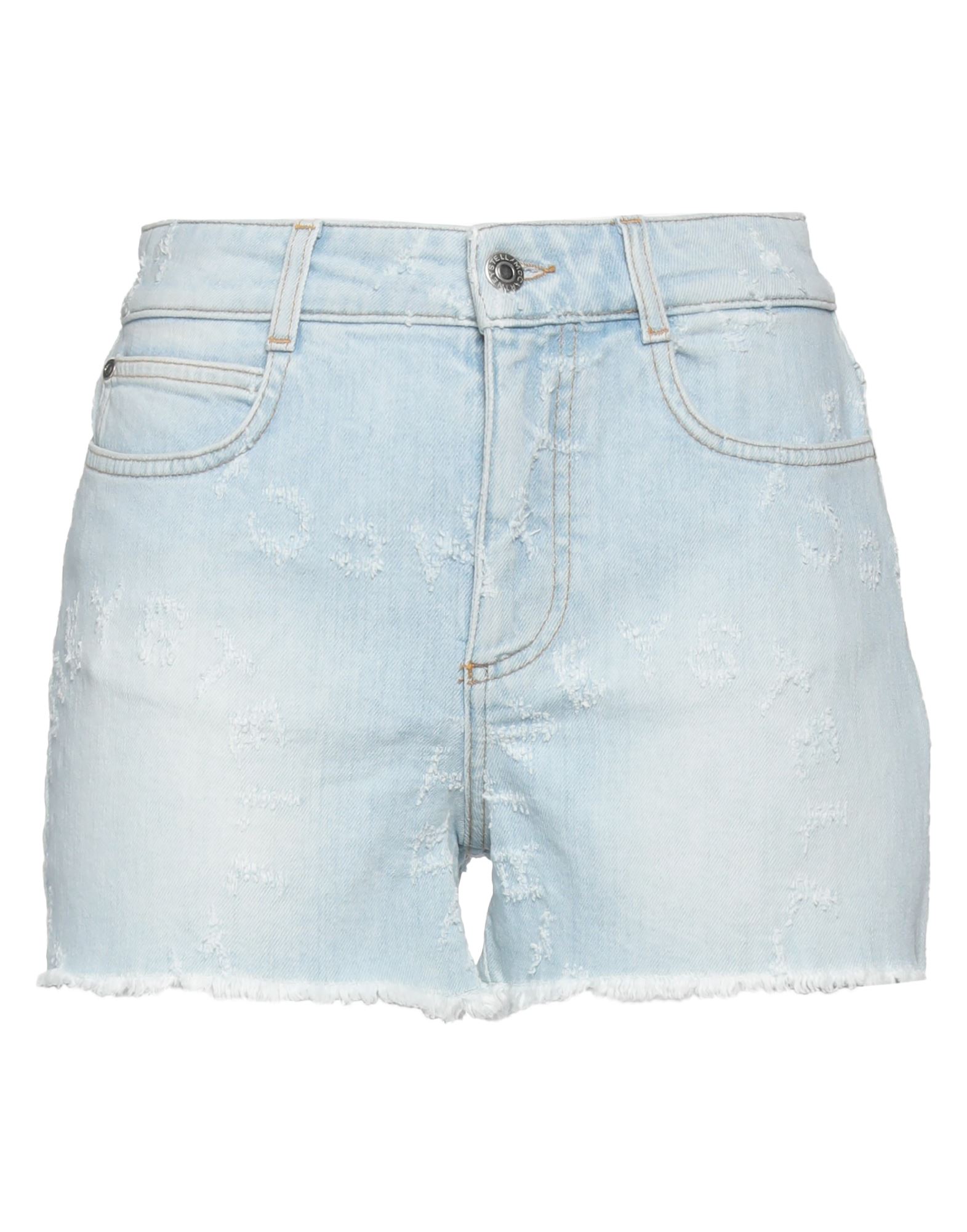 STELLA McCARTNEY Jeansshorts Damen Blau von STELLA McCARTNEY