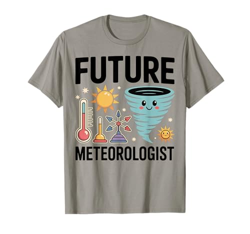 Future Meteorologe Storm Chaser Wetterwissenschaftler Jungen T-Shirt Future Meteorologe Storm Chaser Wetterwissenschaftler Jungen T-Shirt von STEM Gifts for Kids NYC