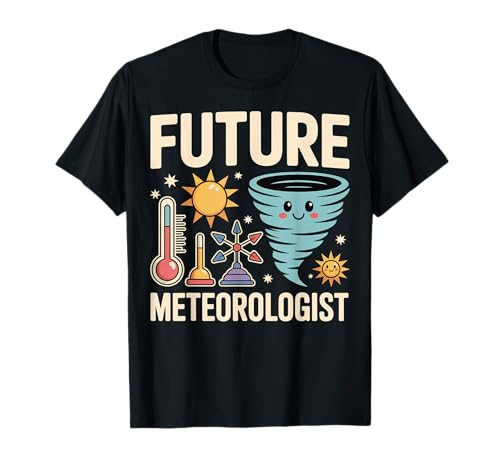 Future Meteorologe Storm Chaser Wetterwissenschaftler Kinder Junge T-Shirt Future Meteorologe Storm Chaser Wetterwissenschaftler Kinder Junge T-Shirt von STEM Gifts for Kids NYC