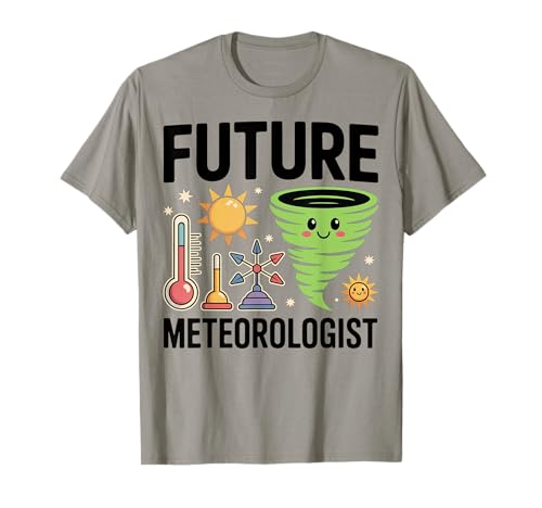 Future Meteorologe Storm Chaser Wetterwissenschaftler Kinder T-Shirt Future Meteorologe Storm Chaser Wetterwissenschaftler Kinder T-Shirt von STEM Gifts for Kids NYC