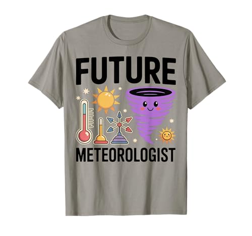 Future Meteorologe Storm Chaser Wetterwissenschaftler Kinder T-Shirt Future Meteorologe Storm Chaser Wetterwissenschaftler Kinder T-Shirt von STEM Gifts for Kids NYC