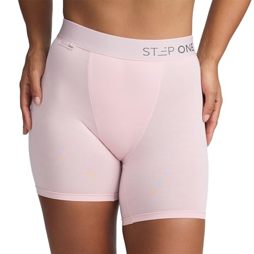 STEP ONE Boxershorts Damen Unterwäsche - Feuchtigkeitsabweisende Damen Boxershorts, Pantys Damen Unterhosen mit Scheuerschutz, Bequeme Hotpants Damen Unterwäsche von STEP ONE