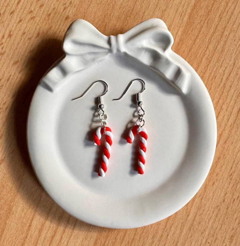 Ohrringe Weihnachten/Advent Zuckerstange von STEPHsSchmuckCo