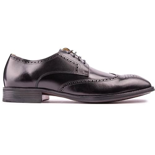 STEPTRONIC Herren Abberton Schnürschuhe Schuhe Schwarz 44 EU von STEPTRONIC