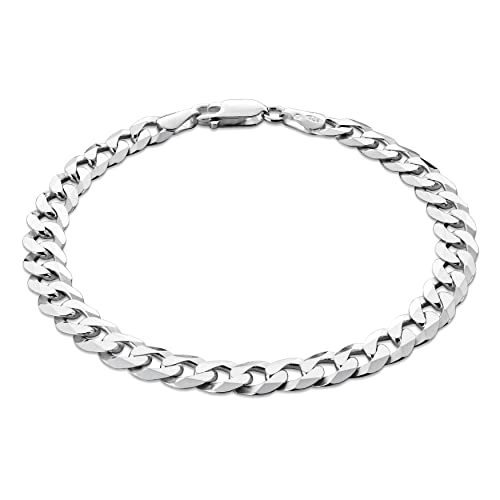 STERLL Herren Armkette Sterling-Silber 925 20cm Geschenkverpackung Männergeschenke von STERLL