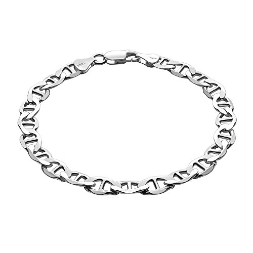 STERLL Herren Armkette Silber Sterling-Silber 925 22cm Geschenkverpackung Geschenkideen für Männer von STERLL