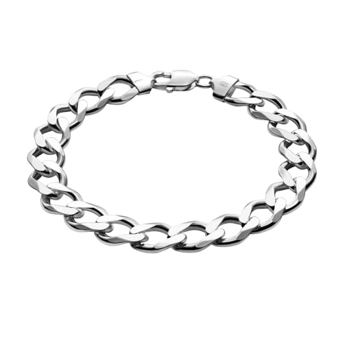 925 Silber Herrenarmband Hochwertiges Schmuckstück Mit Panzergliedern von STERLL