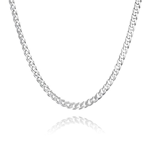 STERLL Herren Kette Sterling-Silber 925 60cm Ohne Anhänger Geschenkverpackung Männer Geschenke von STERLL