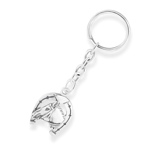 Herren Schlüsselanhänger Glücksbringer Hufeisen Aus 925 Silber Für Allergiker von STERLL