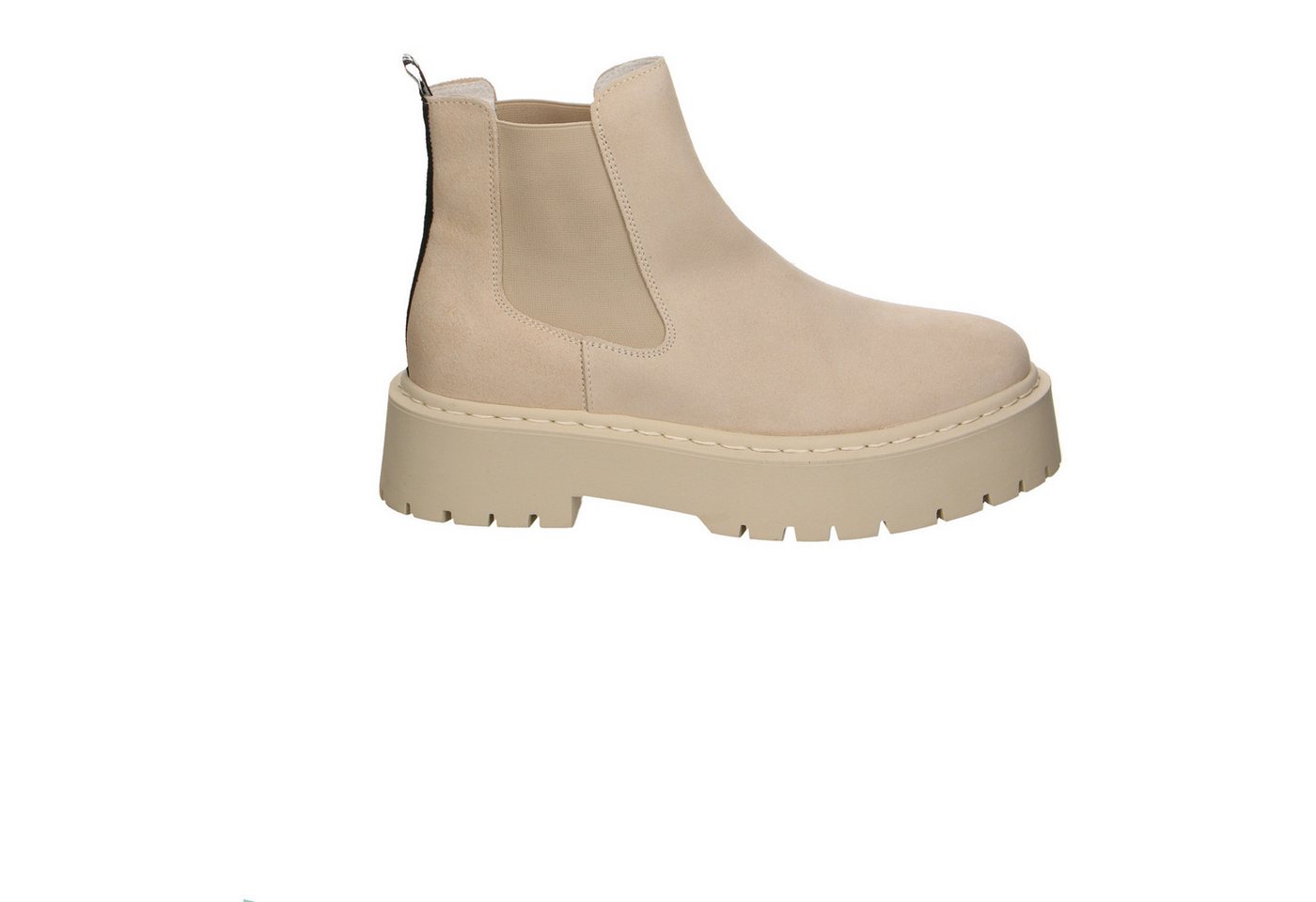 STEVE MADDEN Steve Madden Veerly Velour Stiefeletten beige Stiefelette von STEVE MADDEN