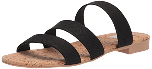 STEVEN by Steve Madden Damen Sike Schiebe-Sandalen, Schwarz, 37 EU von STEVEN by Steve Madden