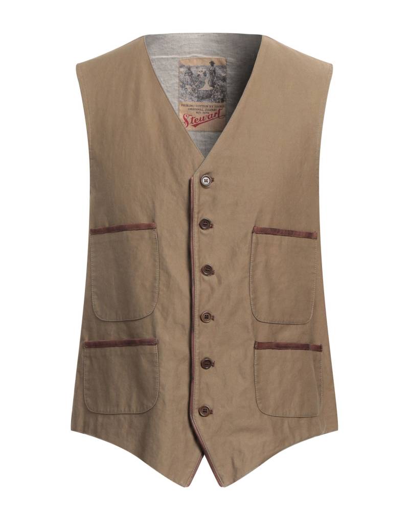 STEWART Couture-weste Herren Khaki von STEWART