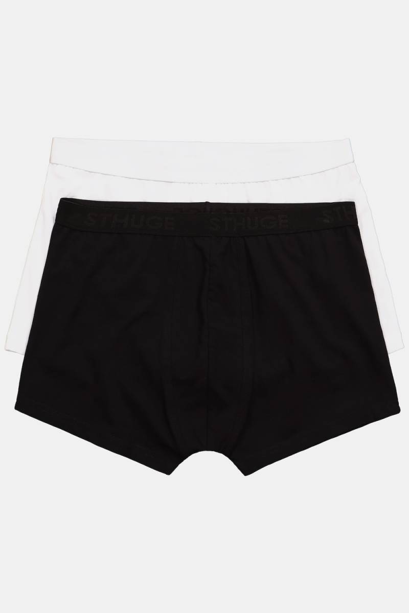 Große Größen STHUGE Hip-Pants FLEXLASTIC®, Herren, schwarz, Größe: 3XL, Baumwolle, STHUGE von STHUGE