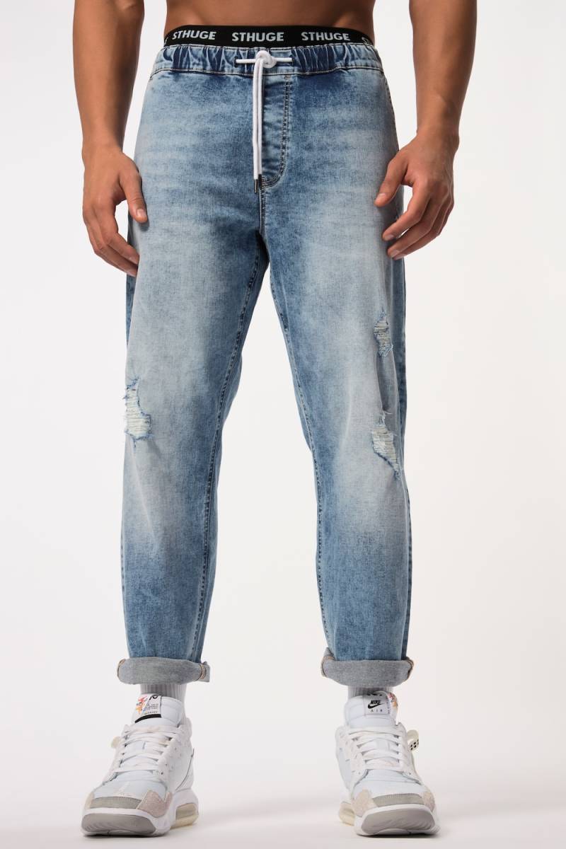Große Größen STHUGE Jeans FLEXLASTIC®, Herren, blau, Größe: XL, Baumwolle, STHUGE von STHUGE