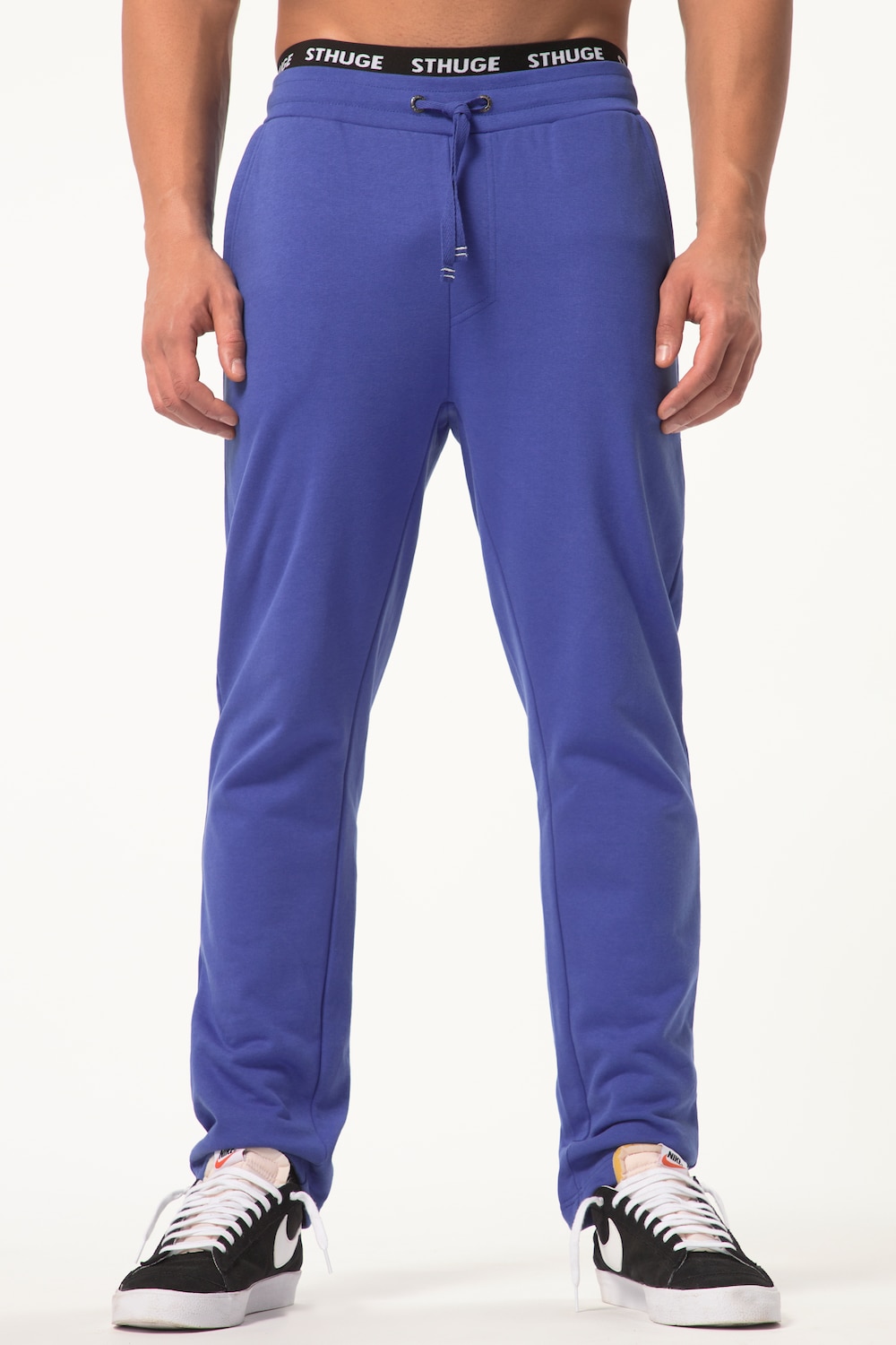 Große Größen STHUGE Joggingshose, Herren, blau, Größe: 6XL, Baumwolle/Polyester, STHUGE von STHUGE