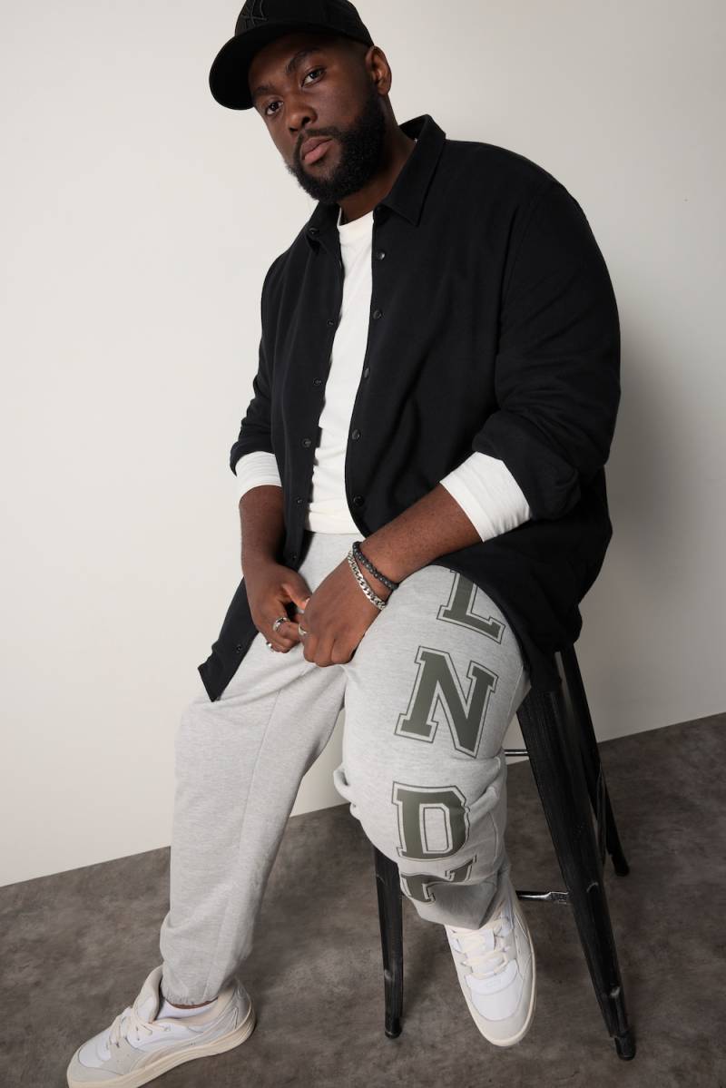 Große Größen STHUGE Overshirt, Herren, schwarz, Größe: 7XL, Baumwolle, STHUGE von STHUGE