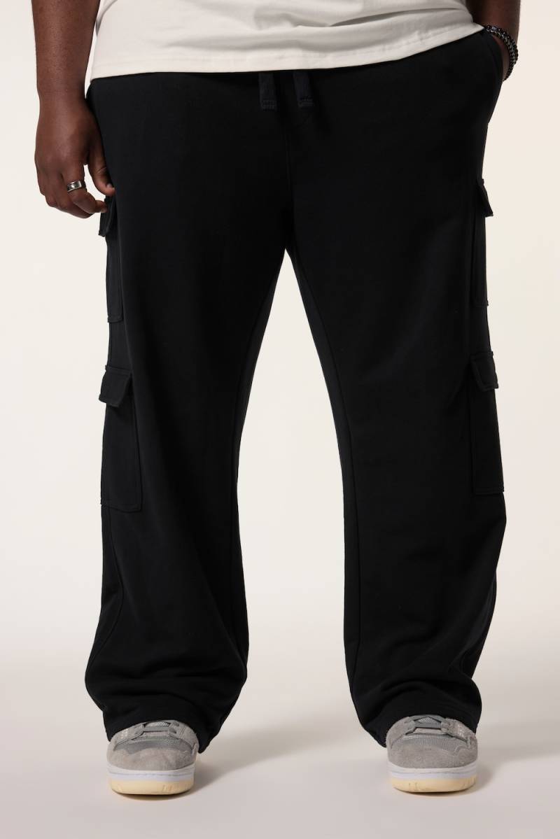 Große Größen STHUGE Sweat-Cargohose, Herren, schwarz, Größe: L, Baumwolle/Polyester, STHUGE Große Größen STHUGE Sweat-Cargohose, Herren, schwarz, Größe: L, Baumwolle/Polyester, STHUGE von STHUGE