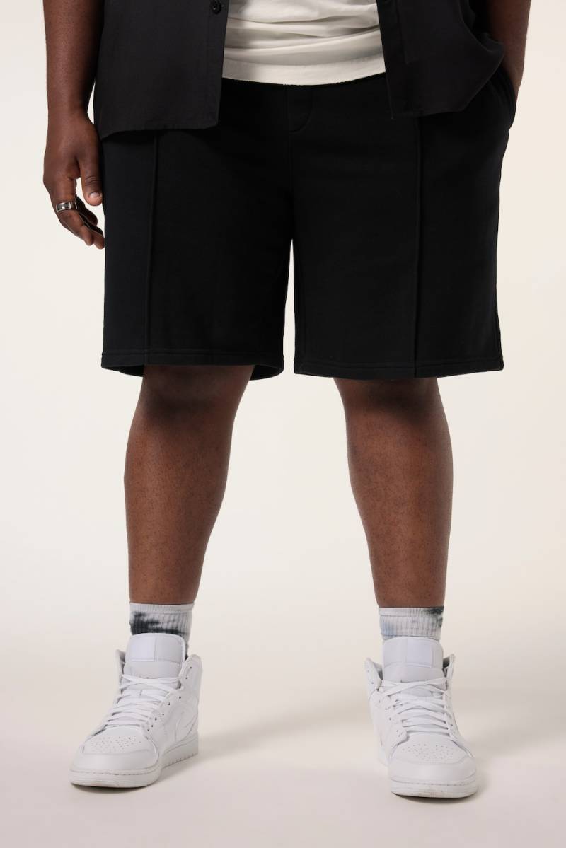 Große Größen STHUGE Sweatbermuda, Herren, schwarz, Größe: XXL, Baumwolle/Polyester, STHUGE von STHUGE