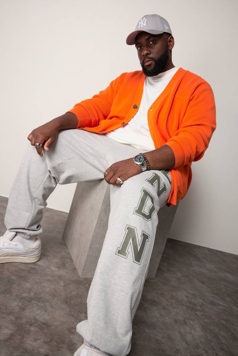 Große Größen STHUGE Sweathose, Herren, grau, Größe: 6XL, Baumwolle, STHUGE von STHUGE