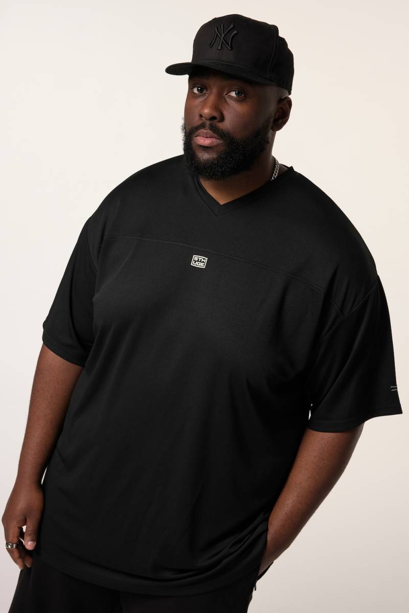 Große Größen STHUGE T-Shirt, Herren, schwarz, Größe: XXL, Polyester, STHUGE von STHUGE