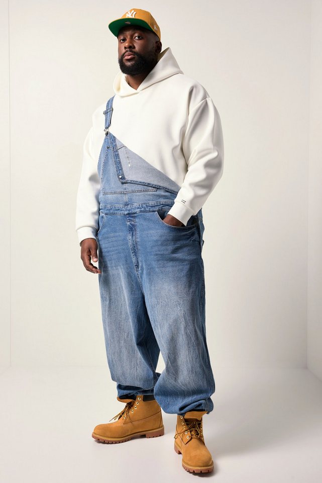 STHUGE 5-Pocket-Jeans STHUGE Jeans-Latzhose Baggy Fit bis 8 XL von STHUGE