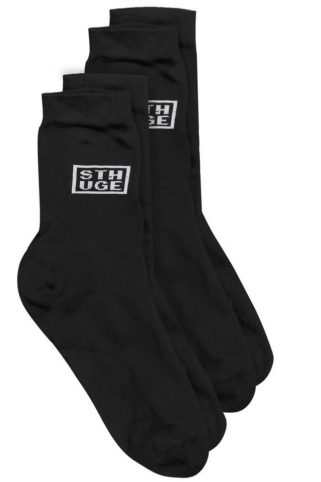 STHUGE Basicsocken STHUGE Sportsocken 2er-Pack Fersenverstärkung STHUGE Basicsocken STHUGE Sportsocken 2er-Pack Fersenverstärkung von STHUGE