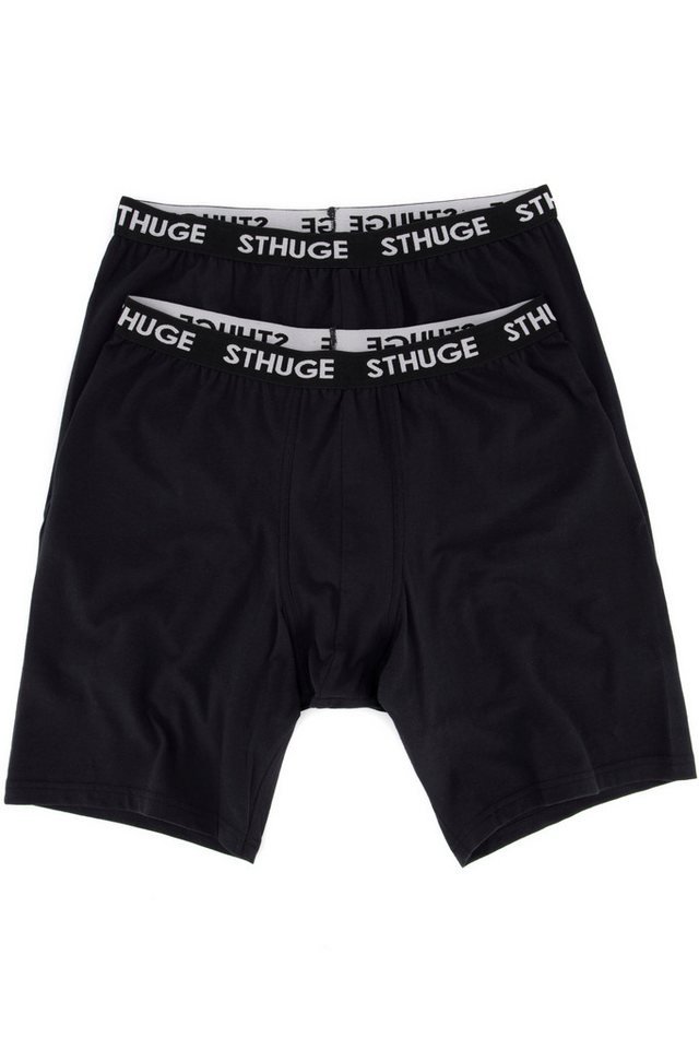 STHUGE Boxershorts STHUGE Longpant FLEXLASTIC® OEKO-TEX 2er-Pack (2-St) von STHUGE