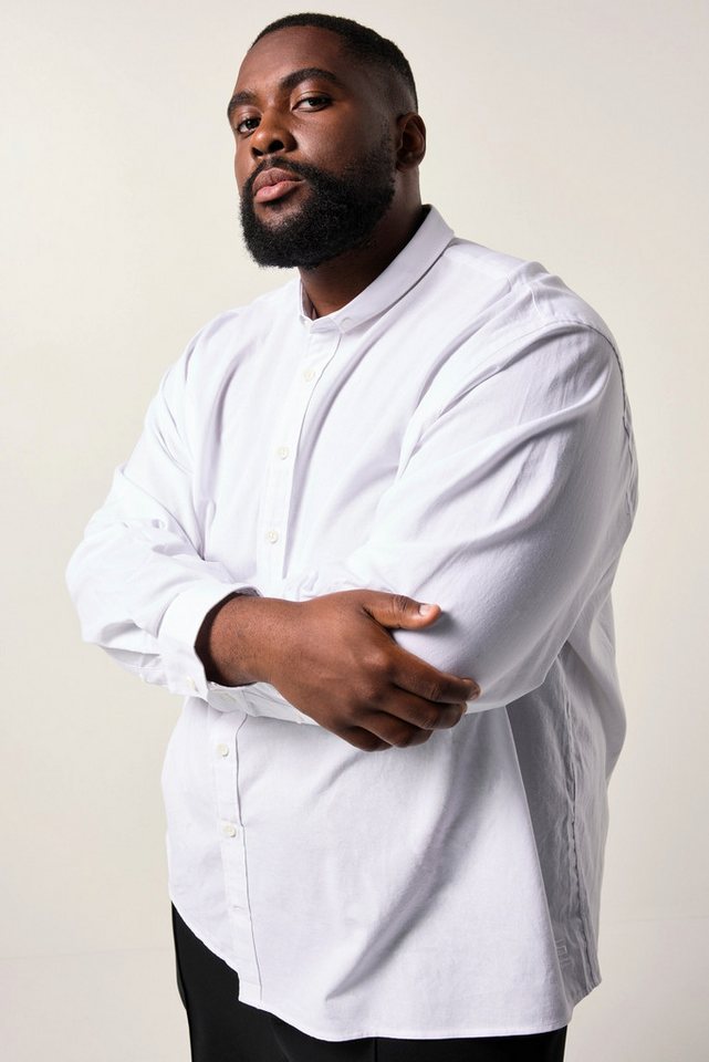 STHUGE Businesshemd STHUGE Hemd Langarm oversized Boxy Fit bis 8 XL STHUGE Businesshemd STHUGE Hemd Langarm oversized Boxy Fit bis 8 XL von STHUGE
