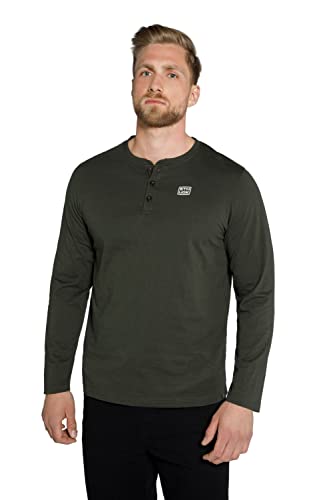 STHUGE Große Größen Herren T Shirt, Utility Green, 7XL von STHUGE