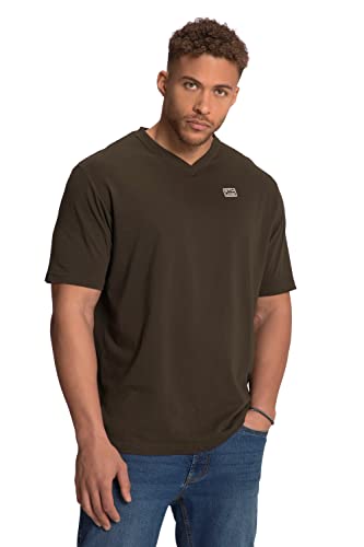 STHUGE Große Größen Herren T Shirt, Utility Green, XL von STHUGE