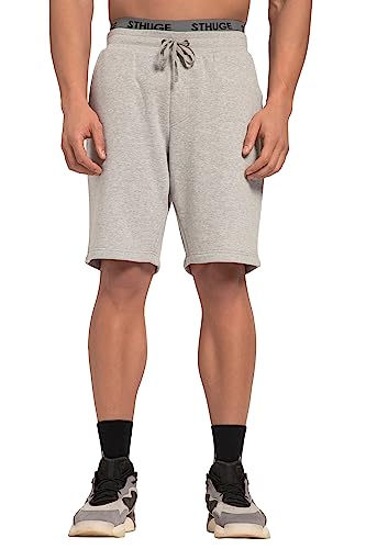 STHUGE Herren Große Größen Sweatbermuda Basic 1/2 von STHUGE